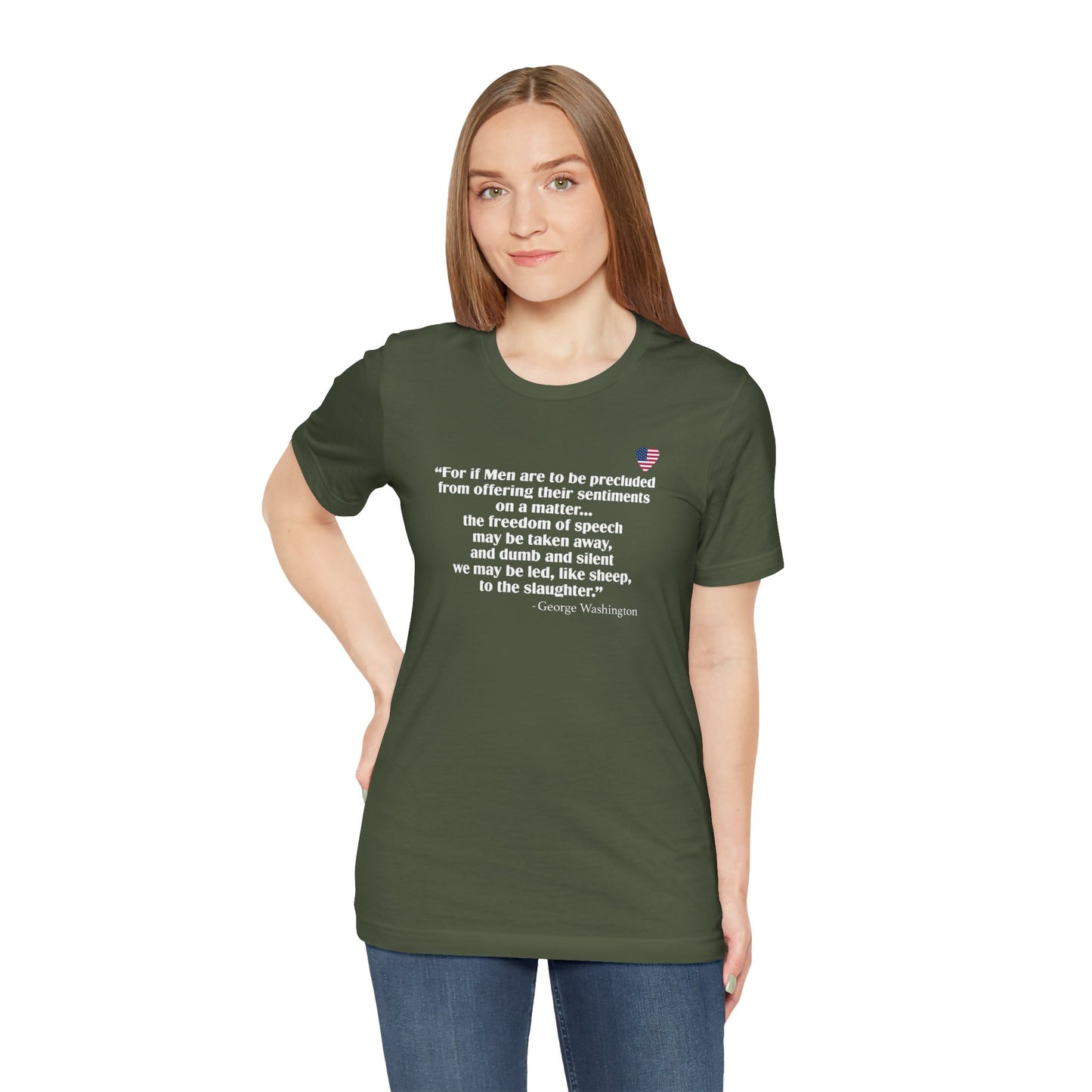 Why You Have Freedom Of Speech (cotton t-shirt)