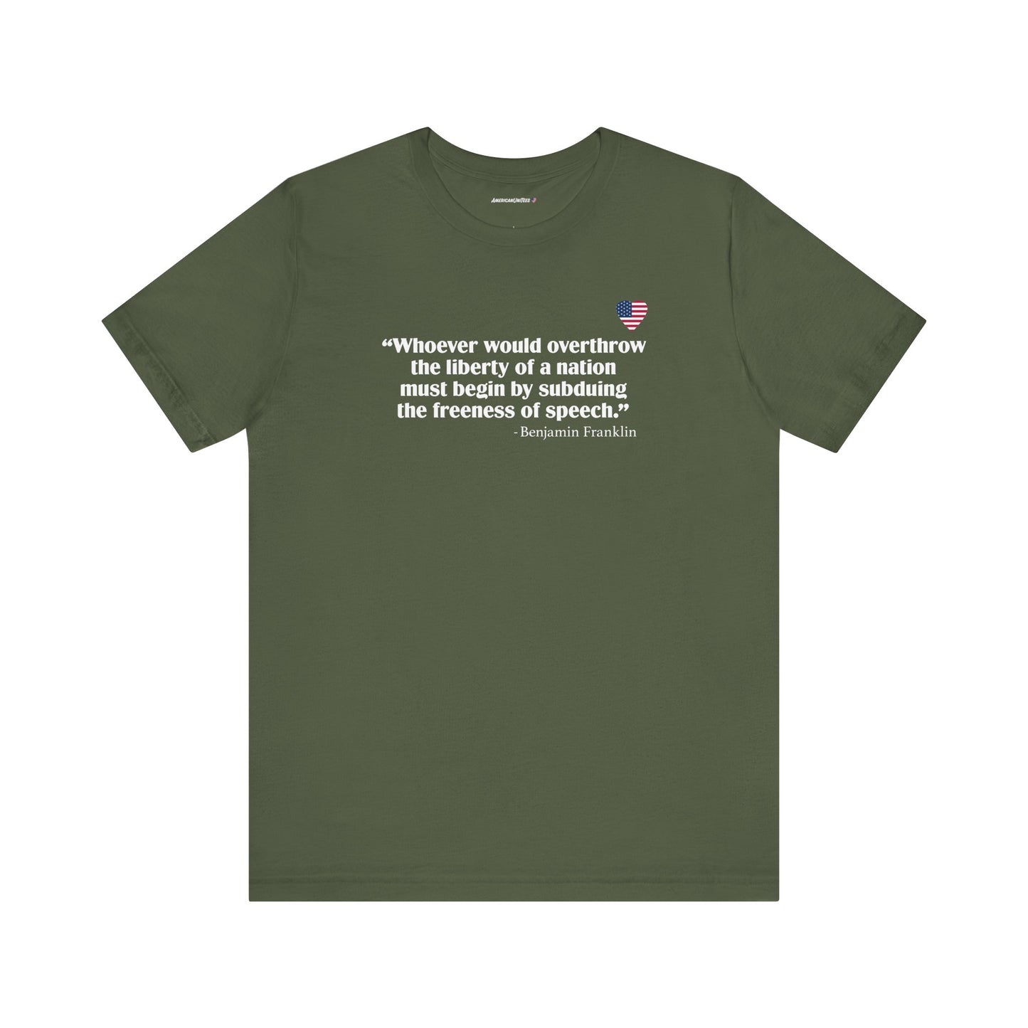 Freeness of Speech (cotton t-shirt)
