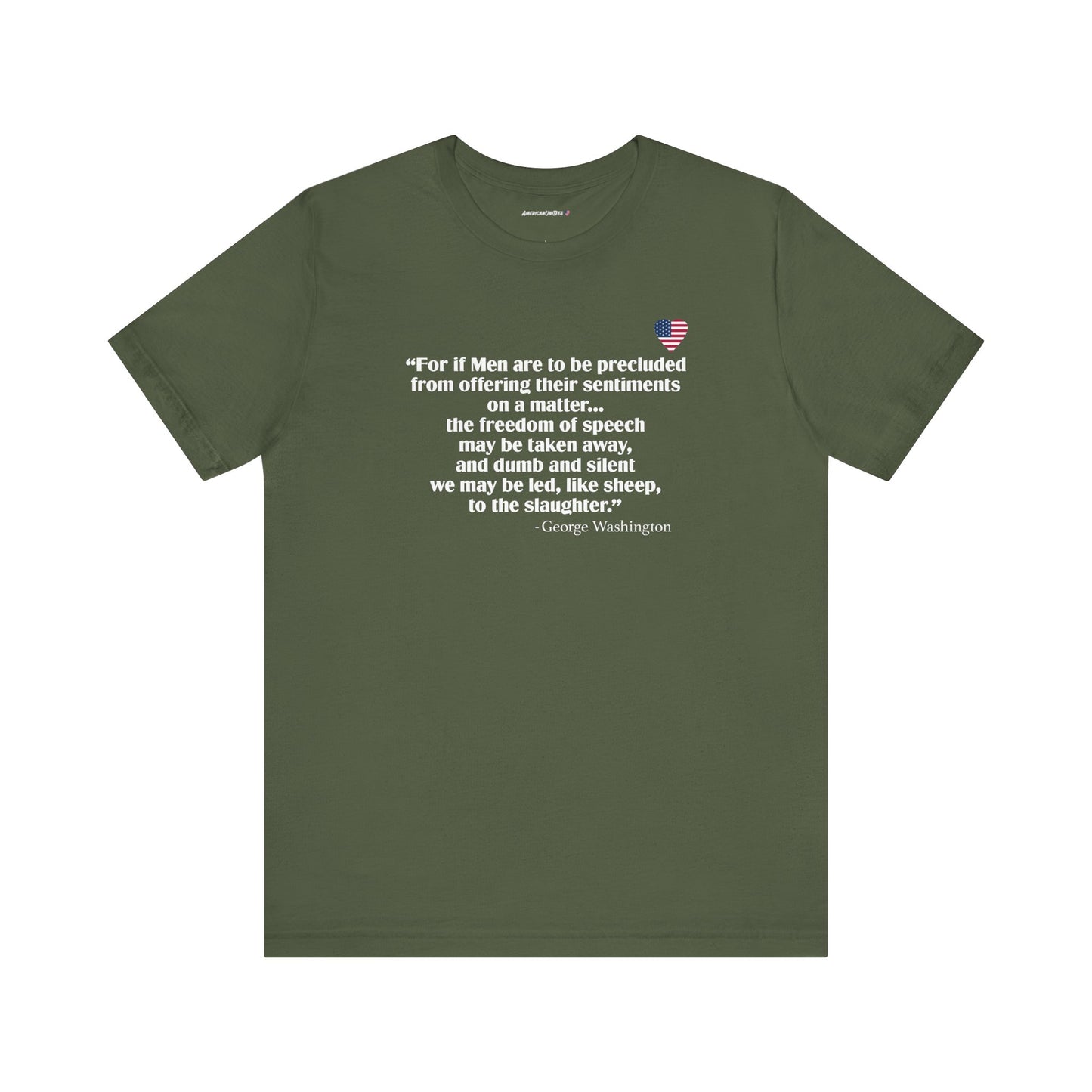 Why You Have Freedom Of Speech (cotton t-shirt)