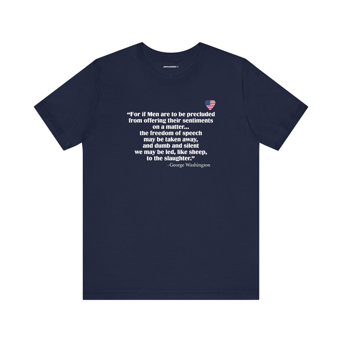 Why You Have Freedom Of Speech (cotton t-shirt)