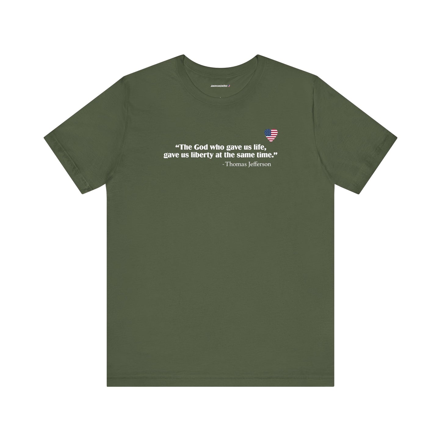 God Gave Us Life & Liberty (cotton t-shirt)