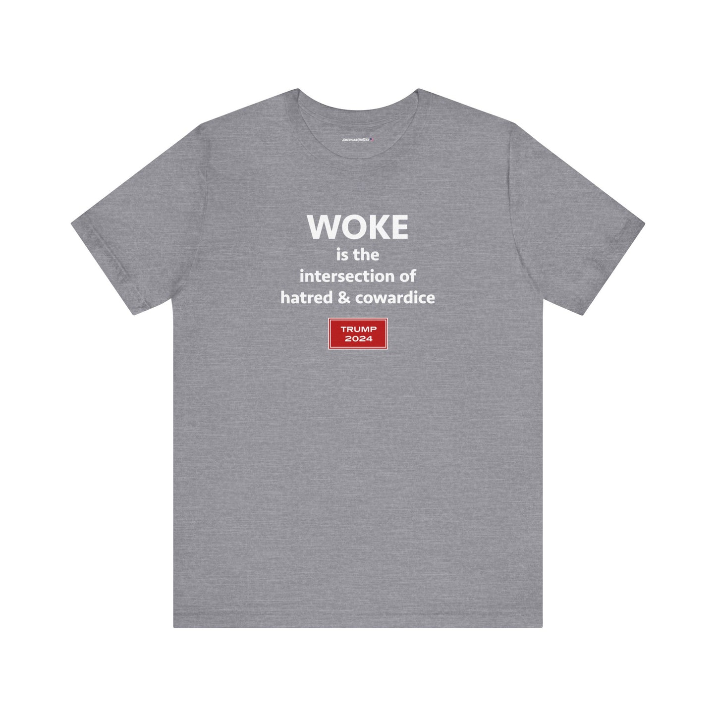 WOKE (cotton/poly t-shirt)