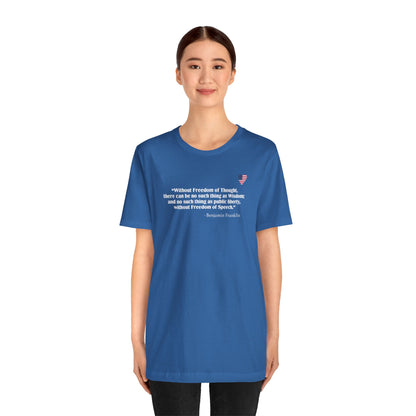 Freedom of Thought (cotton t-shirt)