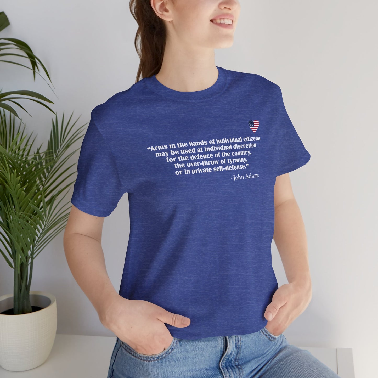 Why You Have The Right To Bear Arms (cotton/poly t-shirt)