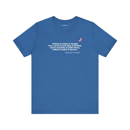 Freedom of Thought (cotton t-shirt)