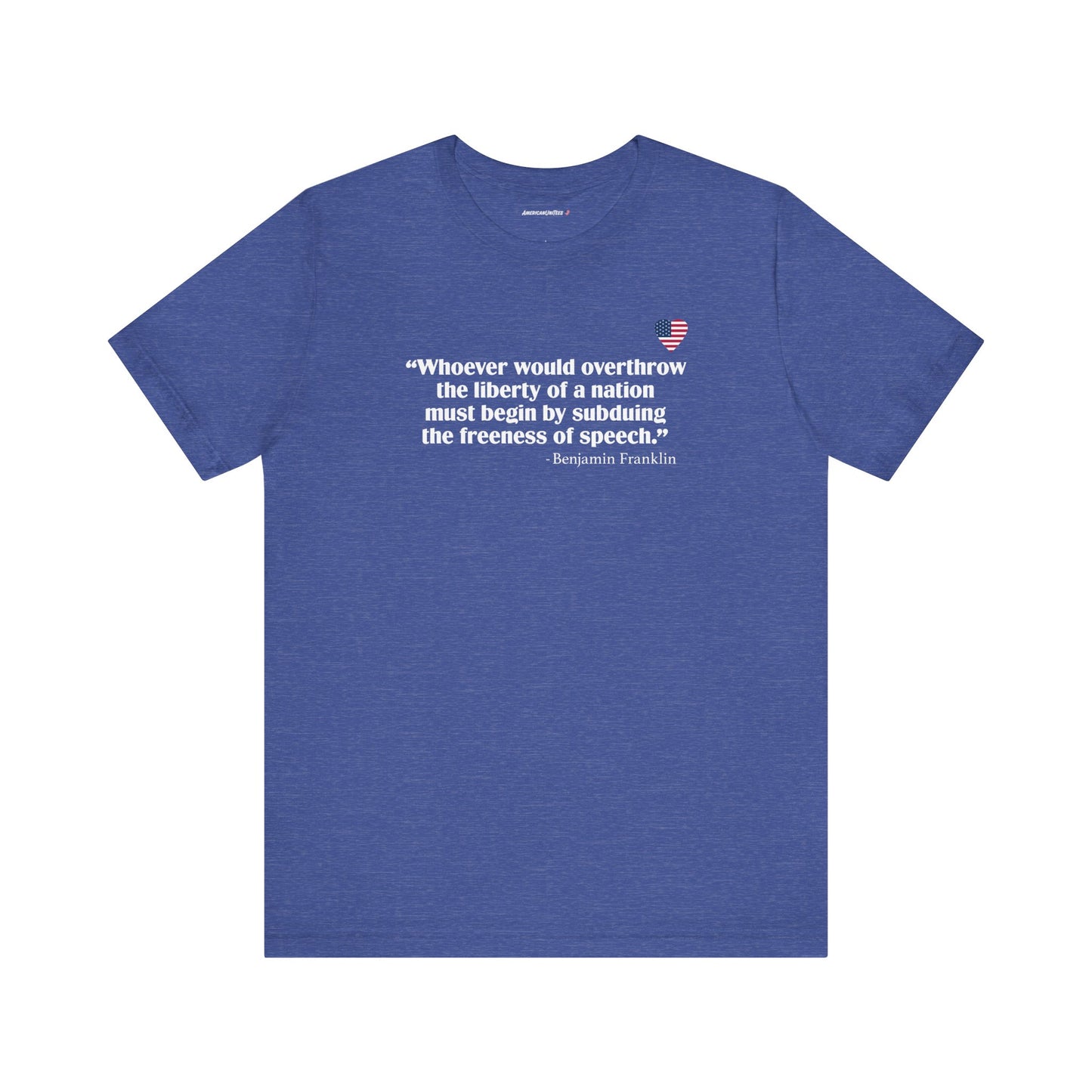 Freeness of Speech (cotton/poly t-shirt)