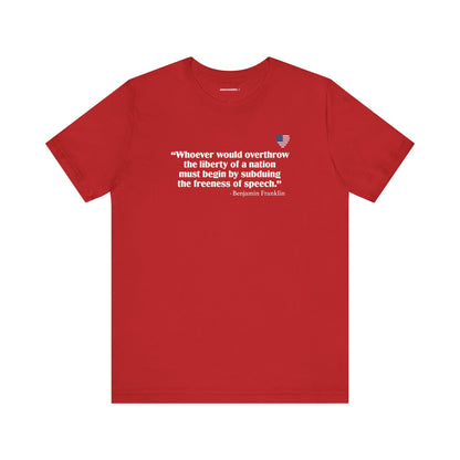 Freeness of Speech (cotton t-shirt)