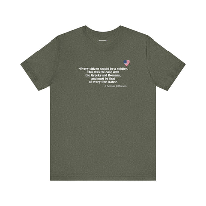 Citizen Soldier (cotton/poly t-shirt)