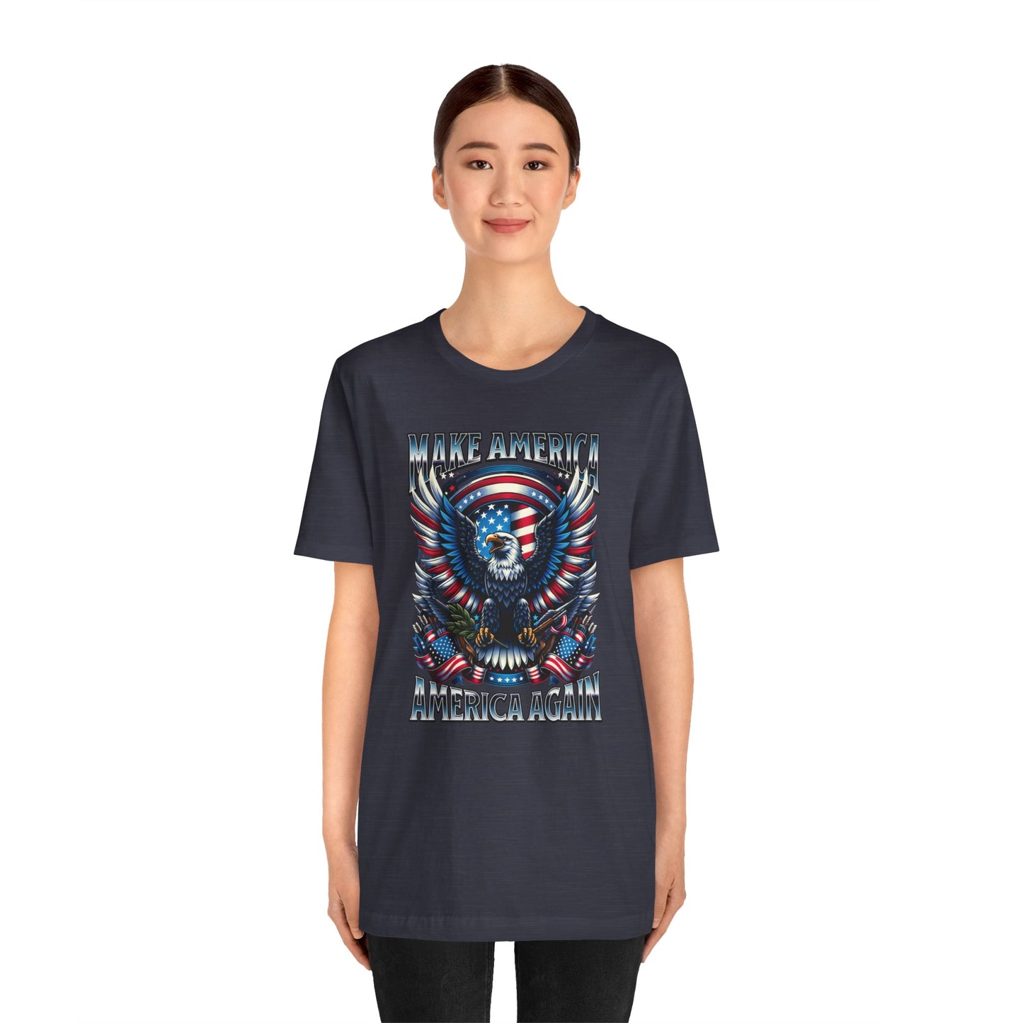 Make America America Again (cotton/poly t-shirt)