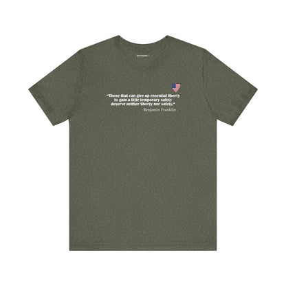 Essential Liberty (cotton/poly t-shirt)