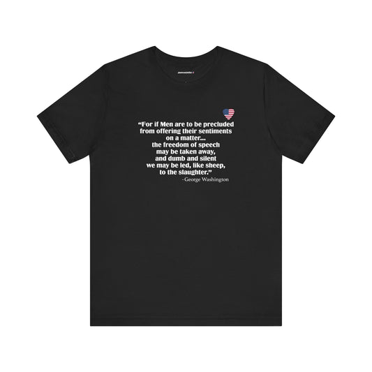 Why You Have Freedom Of Speech (cotton t-shirt)