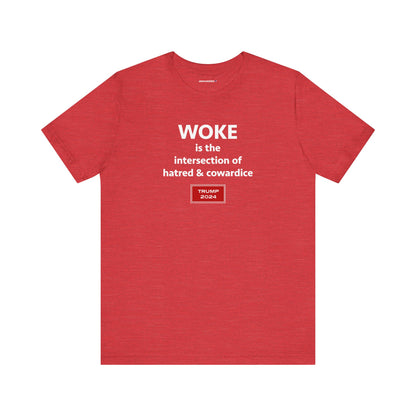 WOKE (cotton/poly t-shirt)