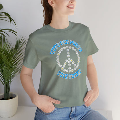 Vote for Peace (cotton t-shirt)