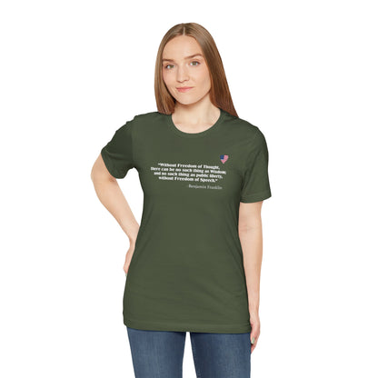 Freedom of Thought (cotton t-shirt)