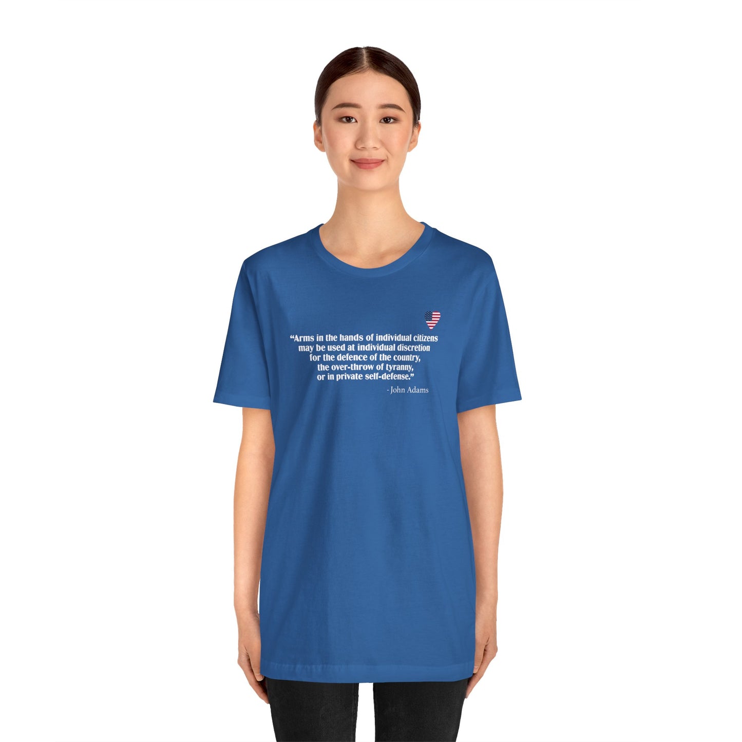 Why You Have The Right To Bear Arms (cotton t-shirt)