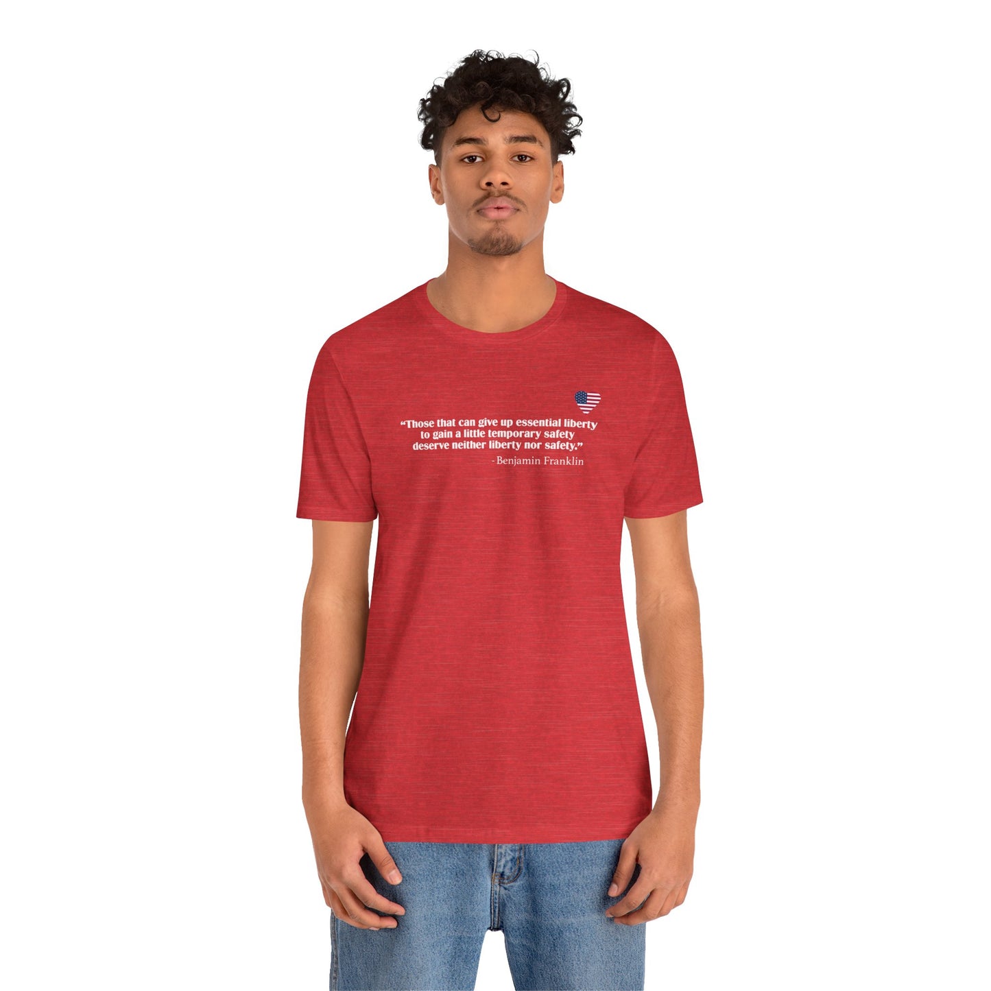 Essential Liberty (cotton/poly t-shirt)