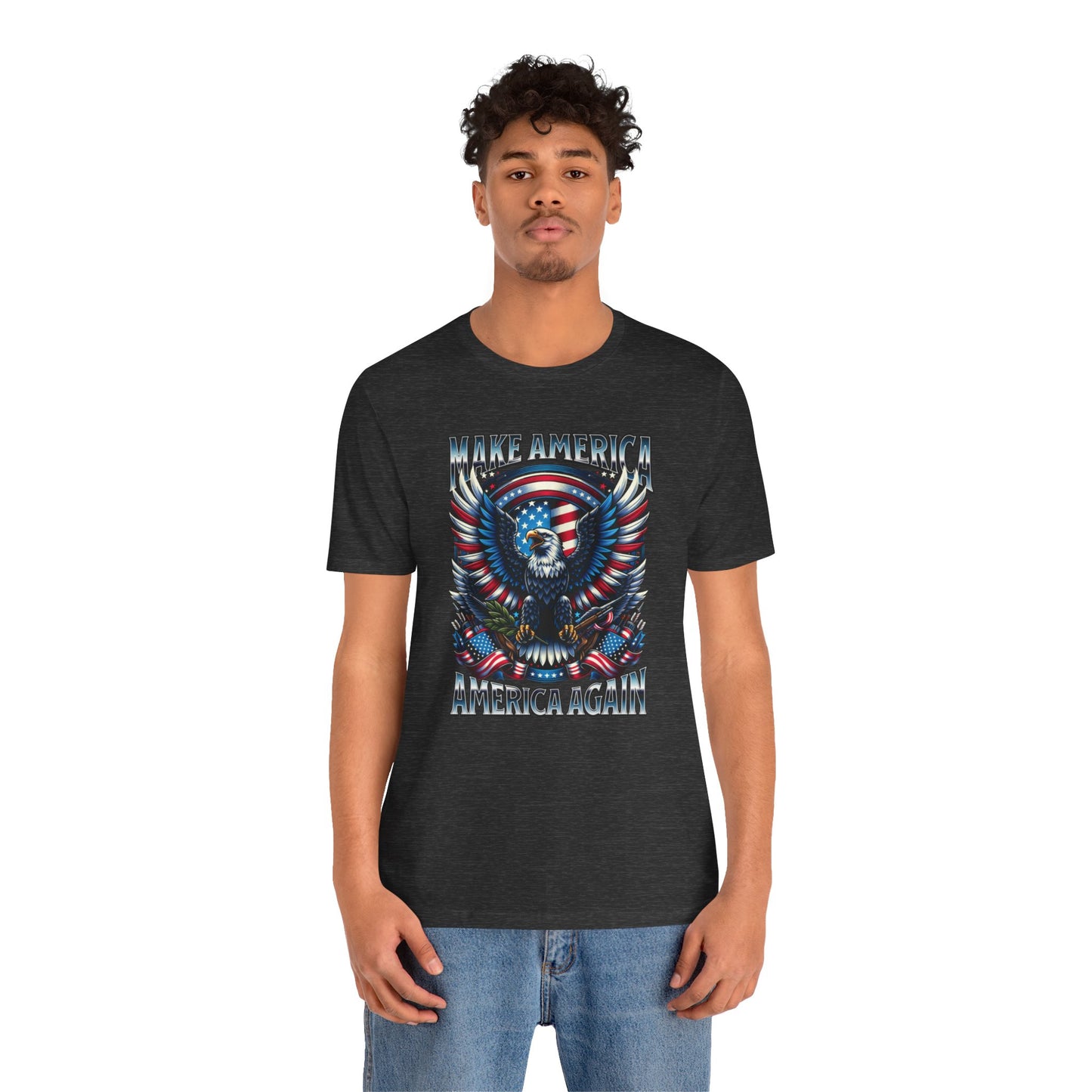 Make America America Again (cotton/poly t-shirt)