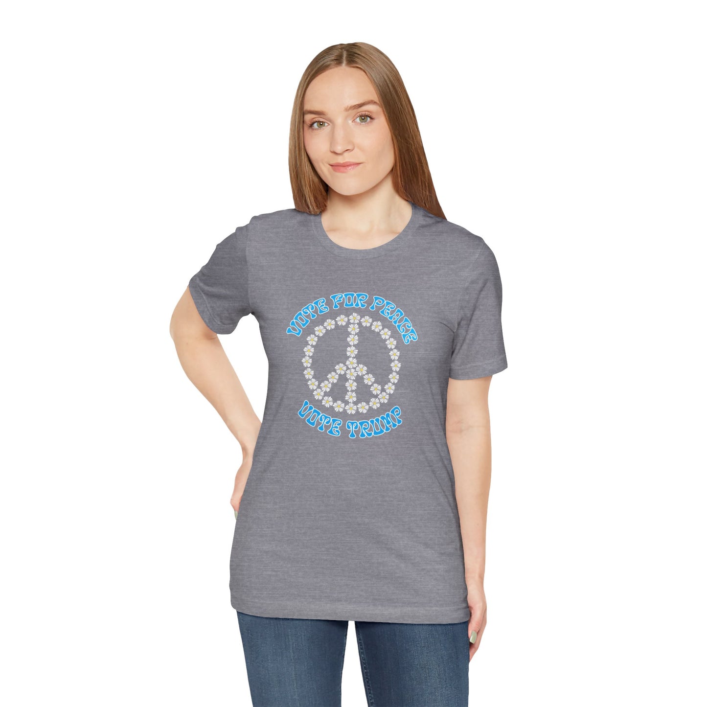 Vote for Peace (cotton/poly t-shirt)