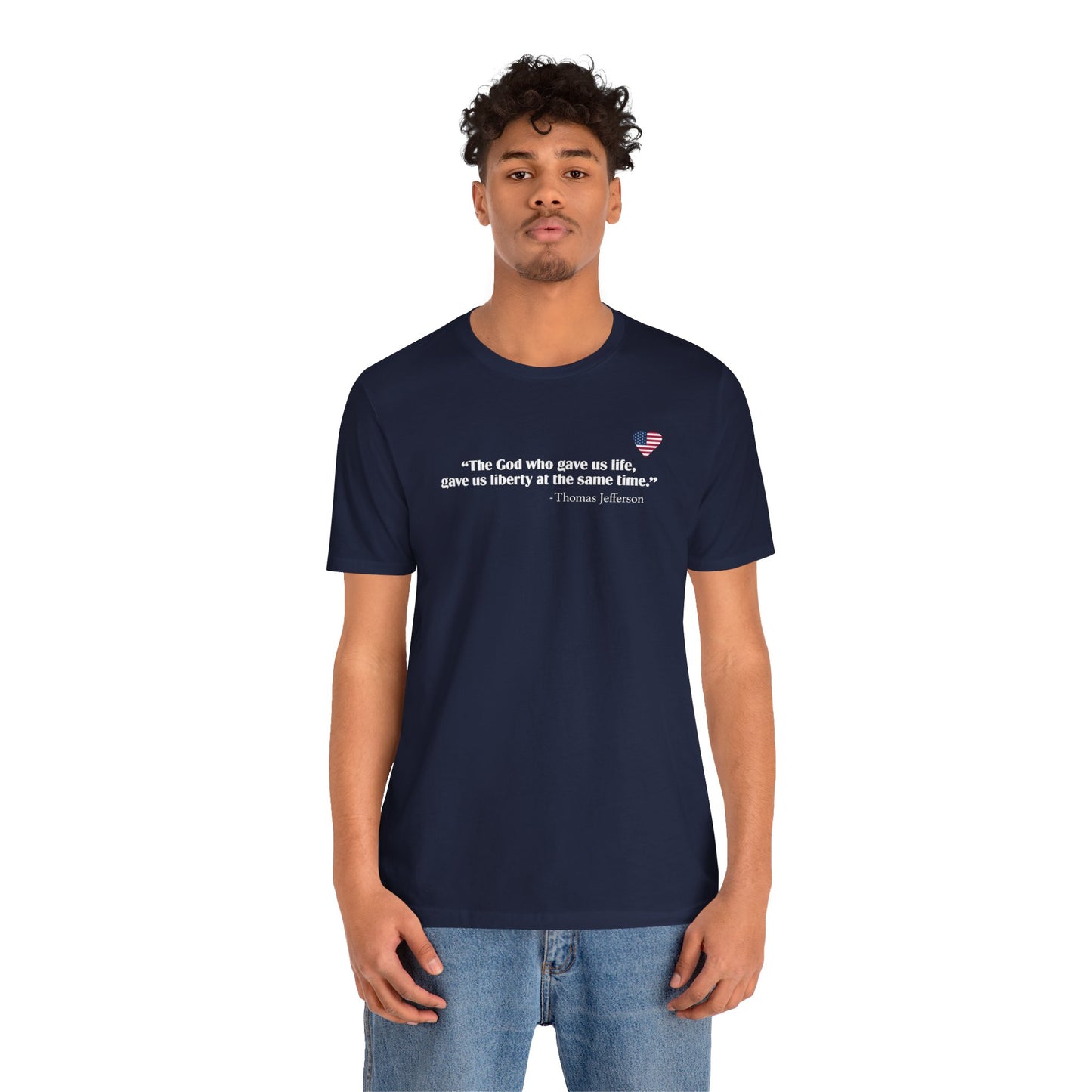 God Gave Us Life & Liberty (cotton t-shirt)