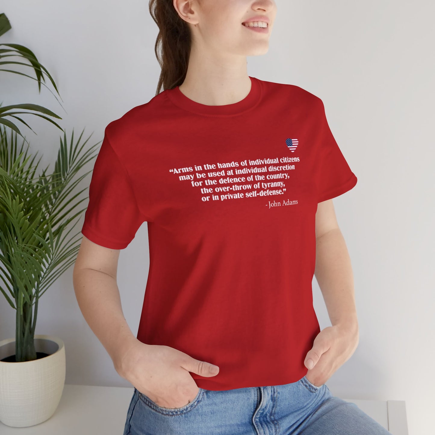 Why You Have The Right To Bear Arms (cotton t-shirt)