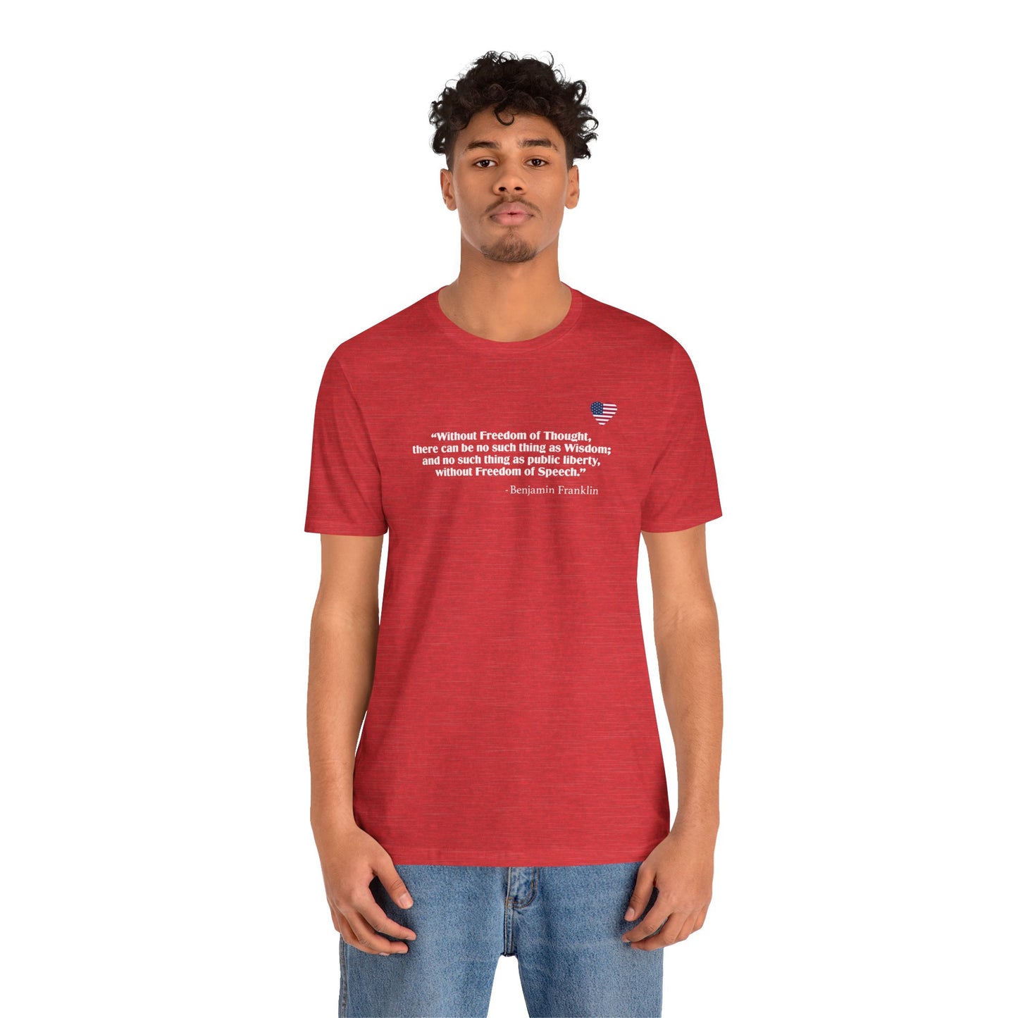 Freedom of Thought (cotton/poly t-shirt)