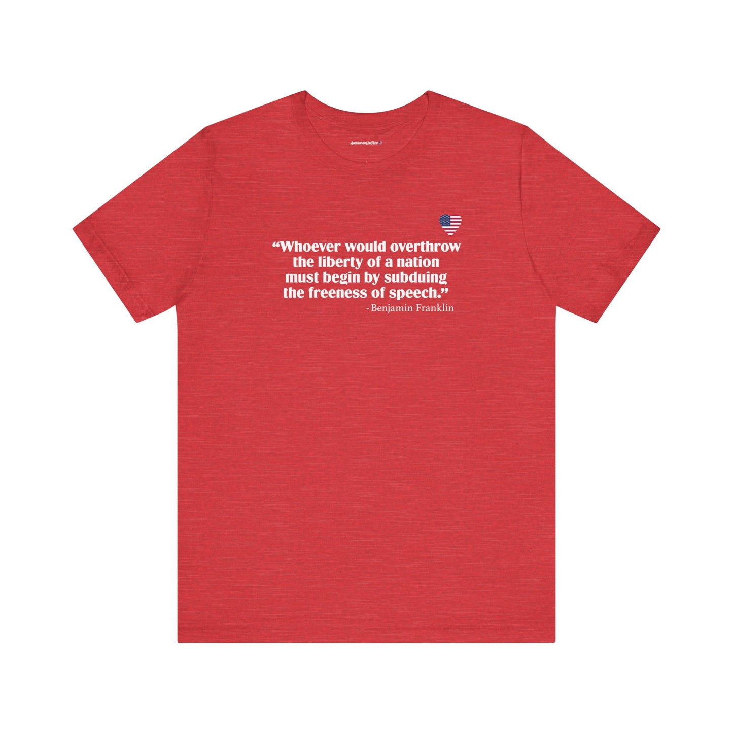 Freeness of Speech (cotton/poly t-shirt)