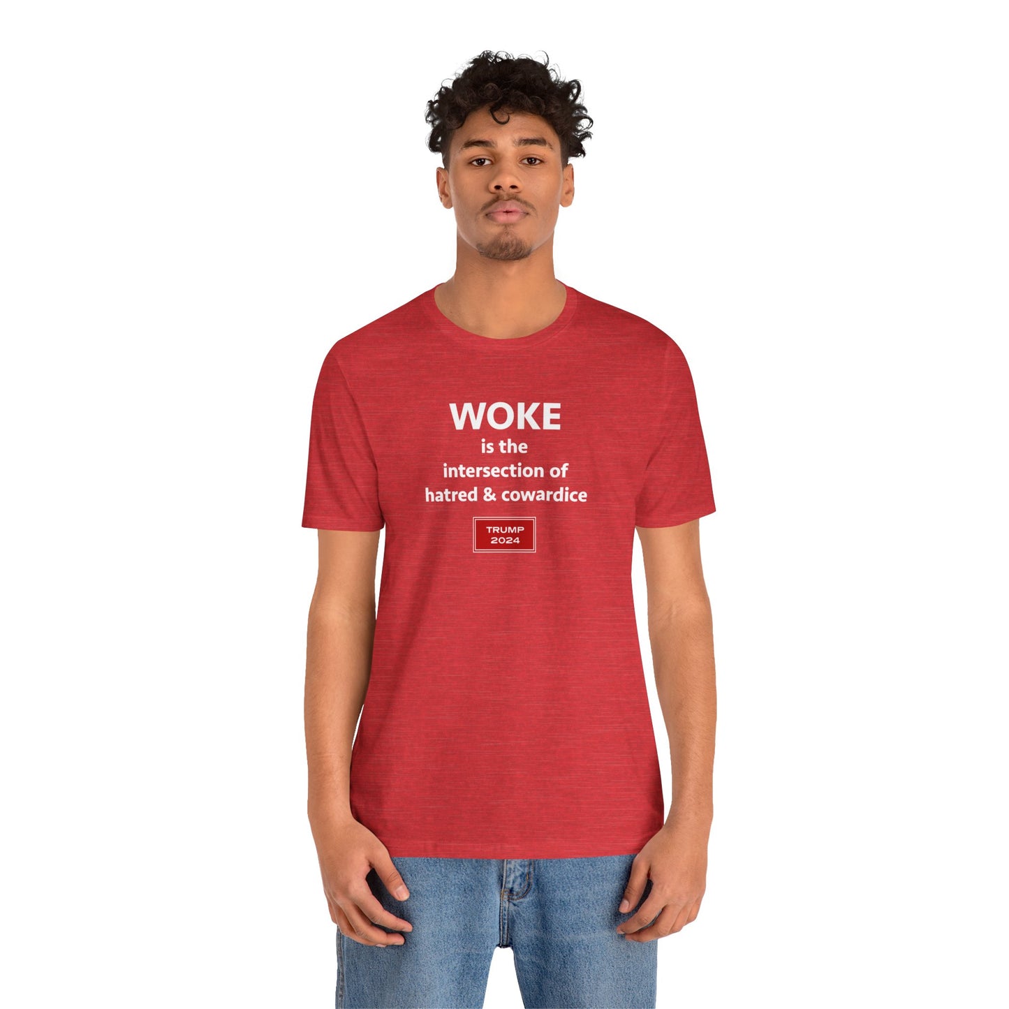 WOKE (cotton/poly t-shirt)