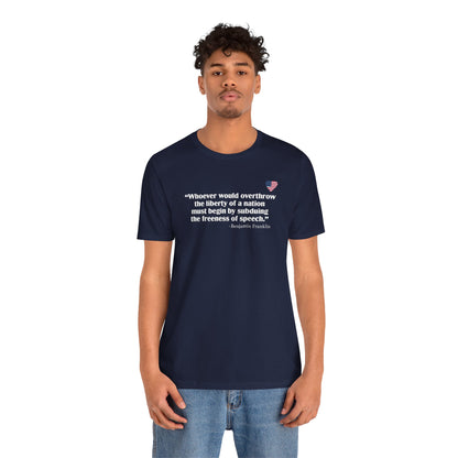 Freeness of Speech (cotton t-shirt)