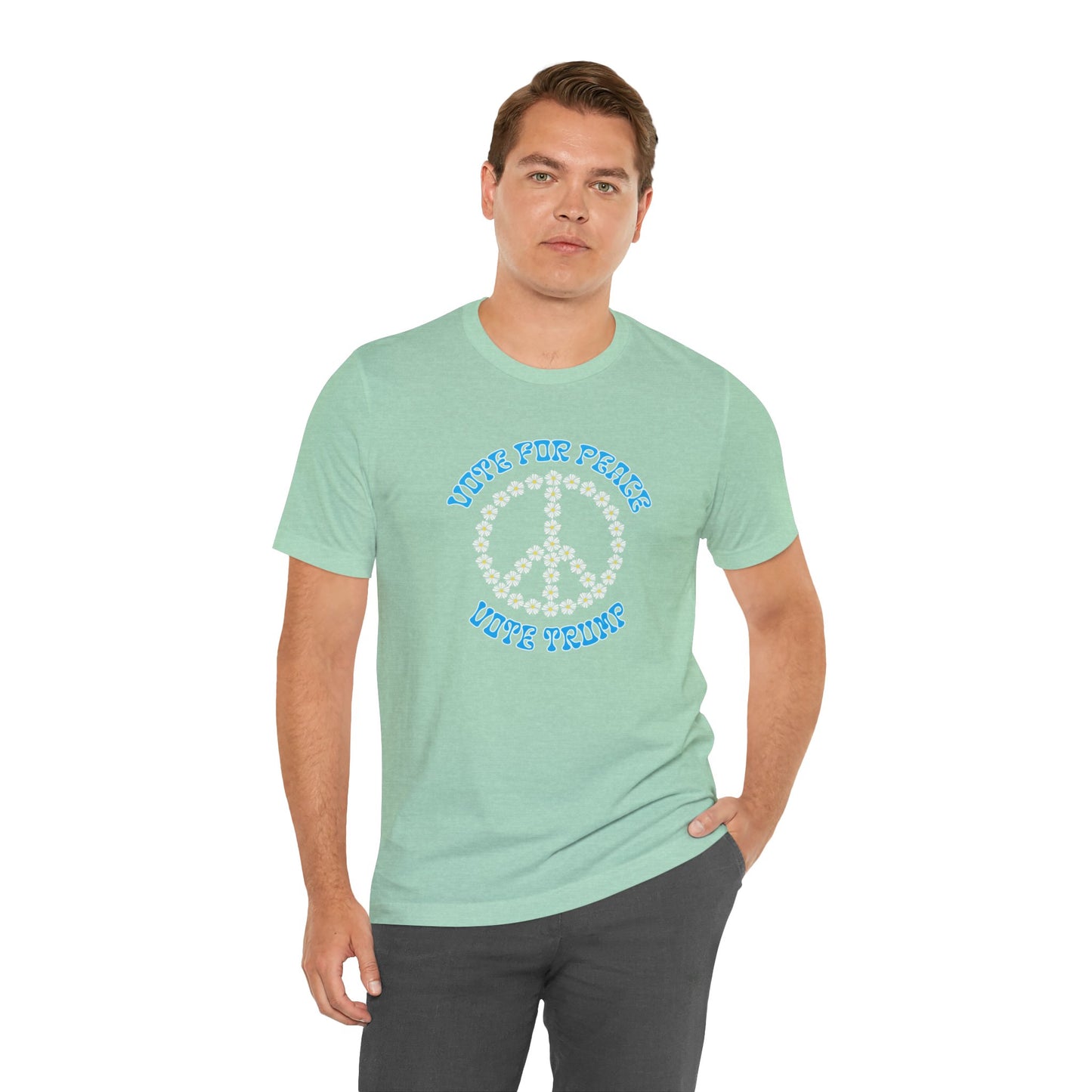 Vote for Peace (cotton/poly t-shirt)