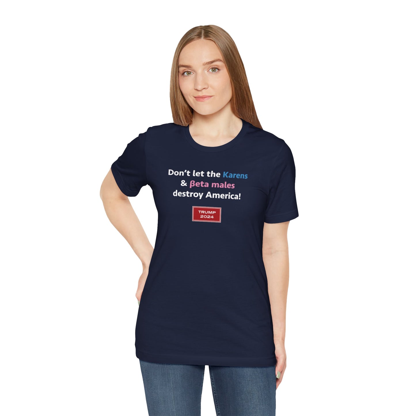 Karens & beta males (cotton t-shirt)