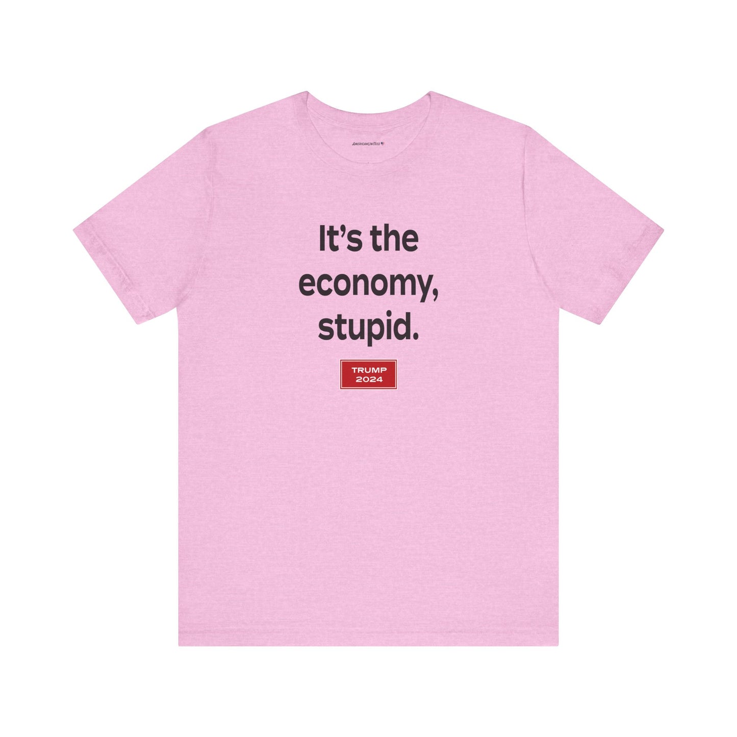 It's the economy, stupid. (cotton/poly t-shirt)