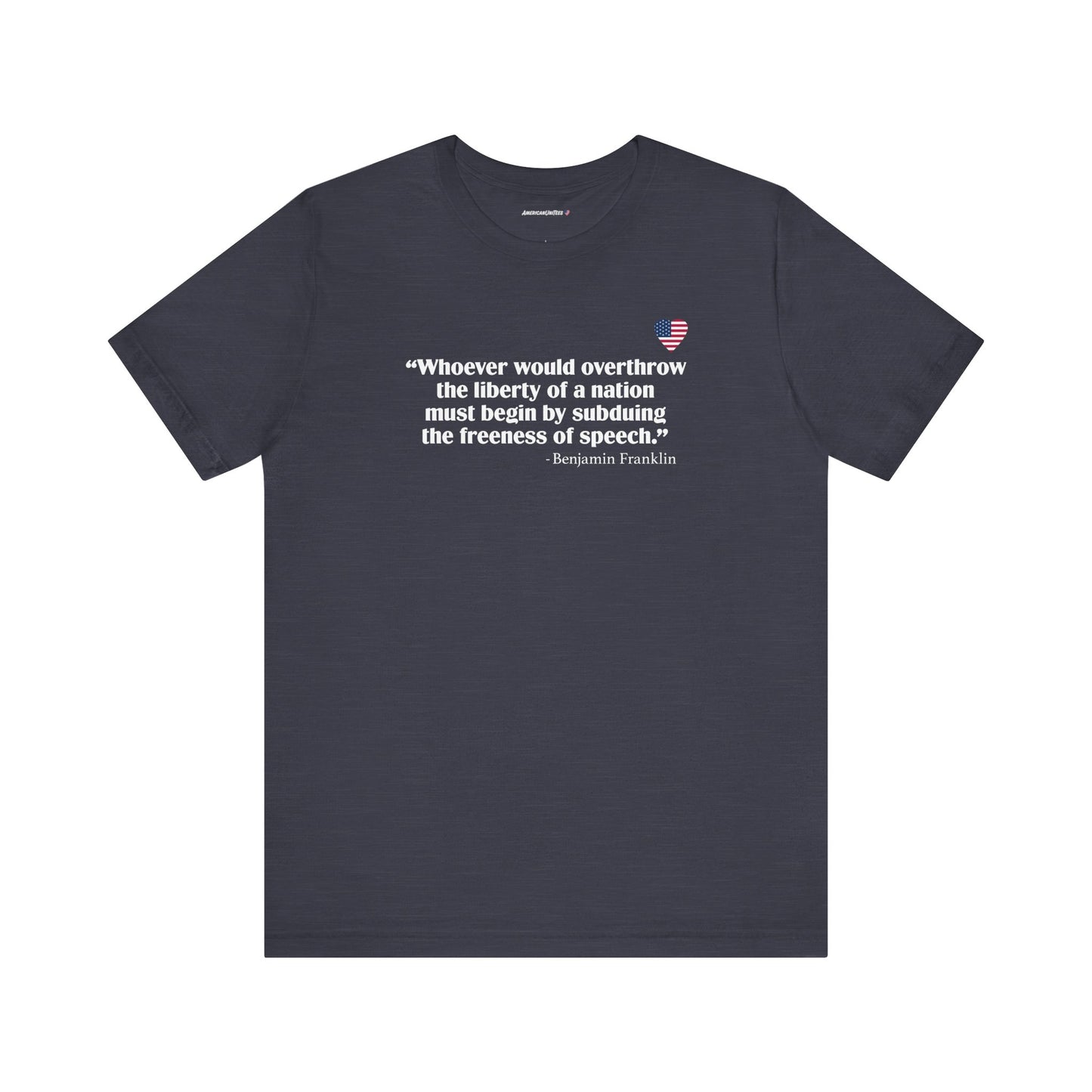 Freeness of Speech (cotton/poly t-shirt)