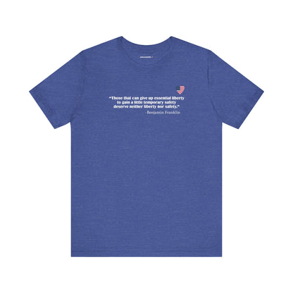 Essential Liberty (cotton/poly t-shirt)