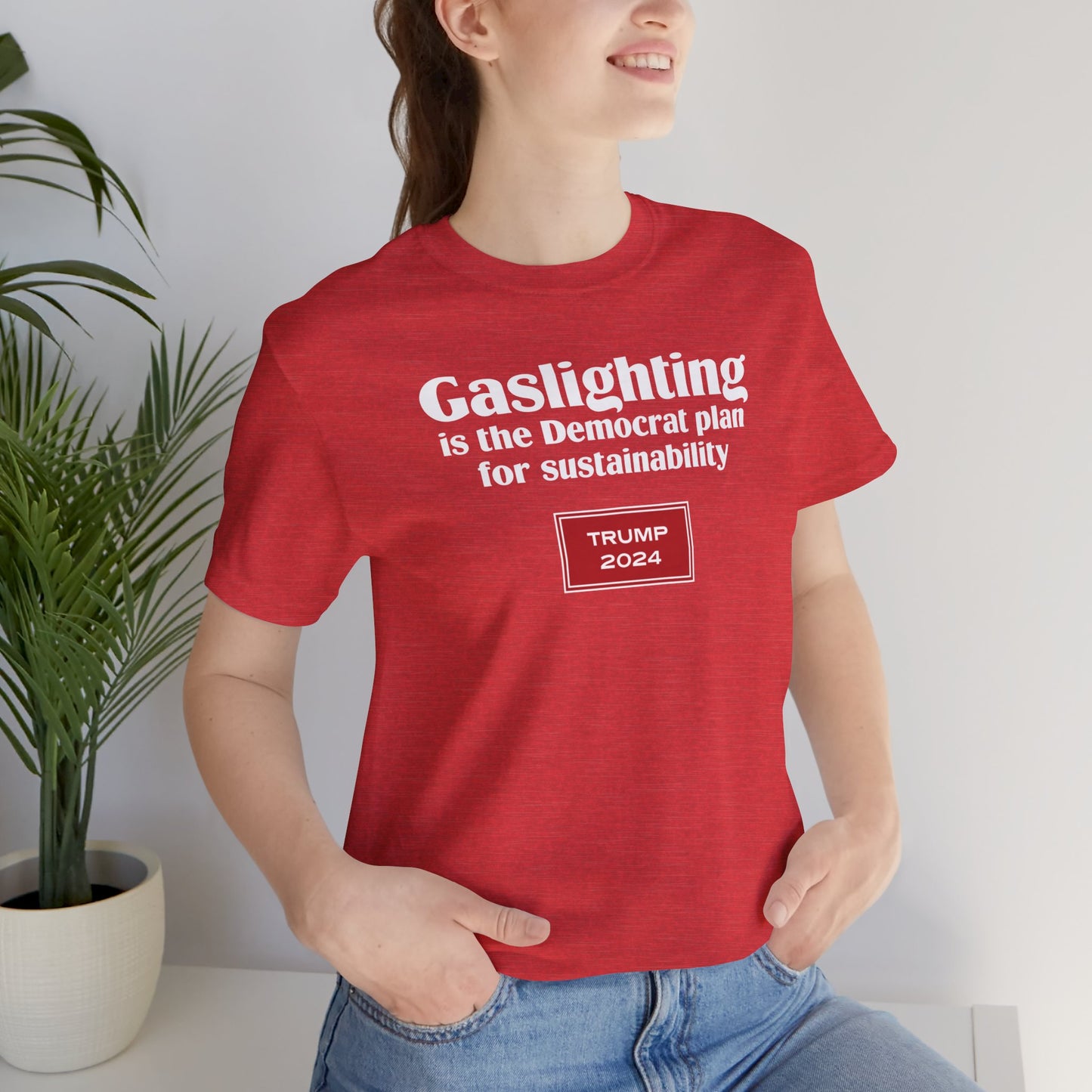 Gaslighting (cotton/poly t-shirt)