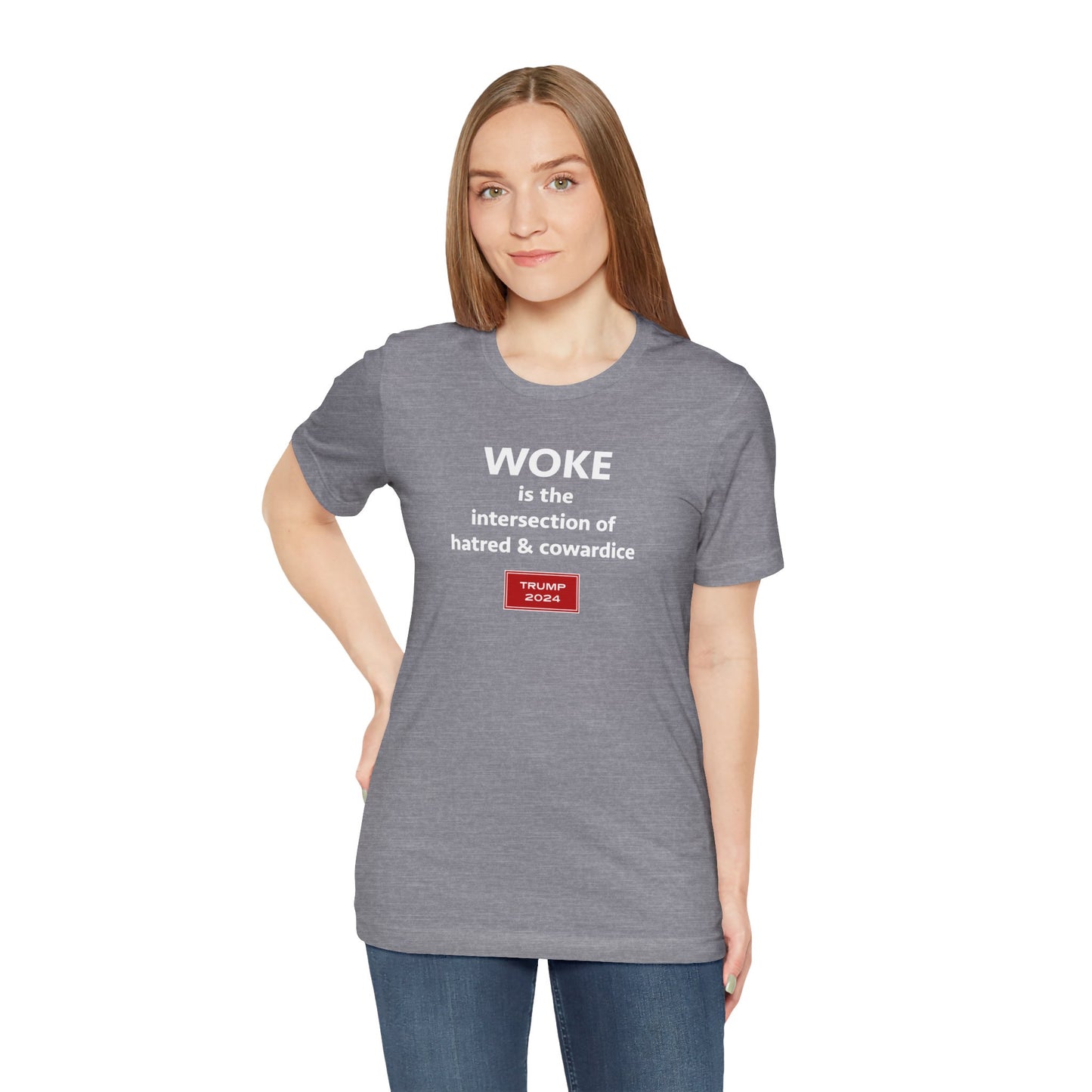 WOKE (cotton/poly t-shirt)