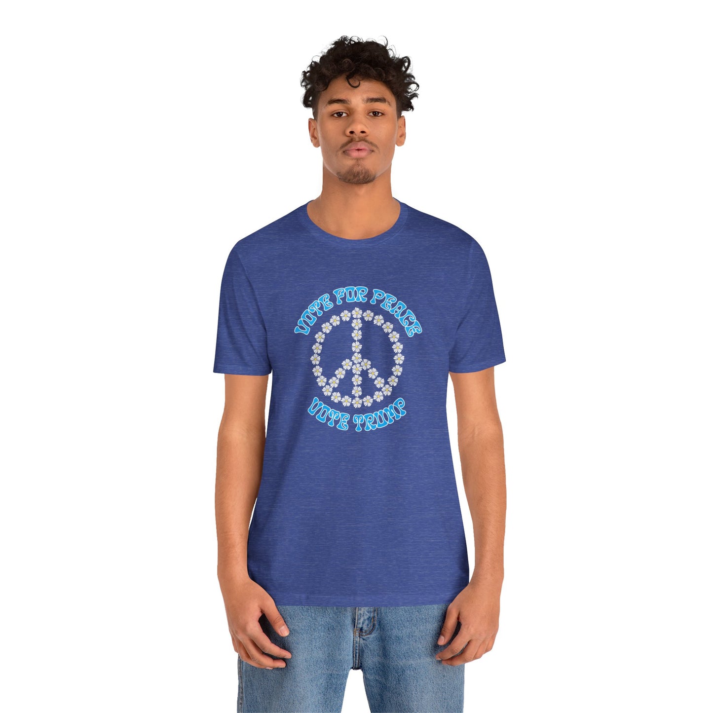 Vote for Peace (cotton/poly t-shirt)