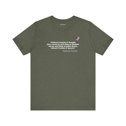 Freedom of Thought (cotton/poly t-shirt)